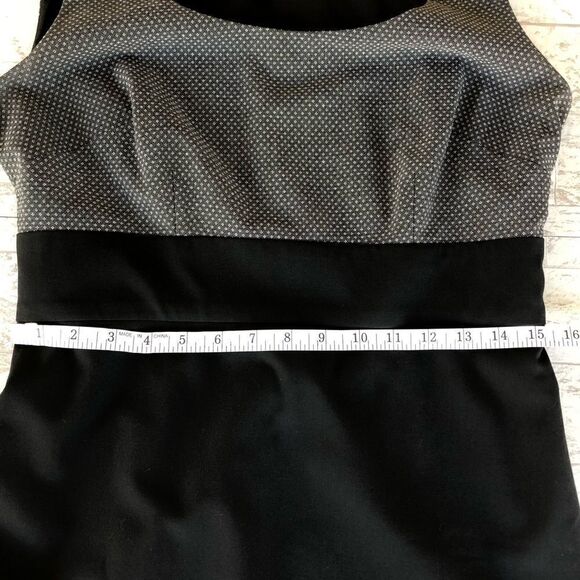 Semantiks Black Polka Dot Sleeveless Cocktail Dress Size 6 - Picture 11 of 16
